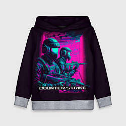 Детская толстовка Cs Go neon