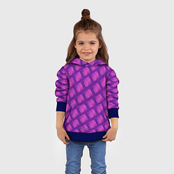 Толстовка-худи детская Логотип Джи Айдл, цвет: 3D-синий — фото 2