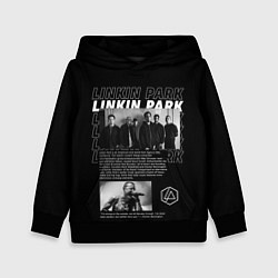 Толстовка-худи детская Linkin Park Chester Bennington, цвет: 3D-черный