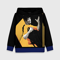 Детская толстовка Брюс Ли арт