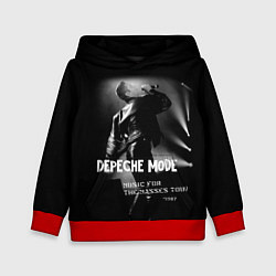 Толстовка-худи детская Depeche Mode - Music for the Masses tour, цвет: 3D-красный