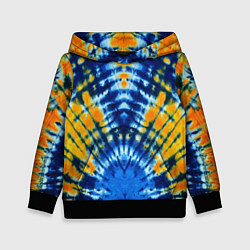 Детская толстовка Tie dye стиль хиппи