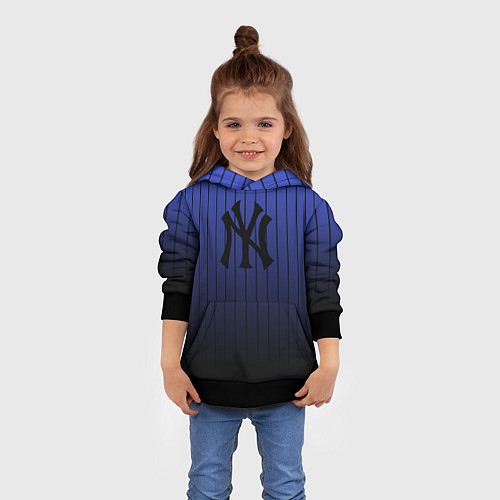 Детская толстовка New York Yankees / 3D-Черный – фото 4