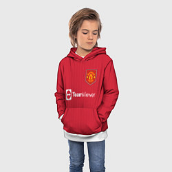 Толстовка-худи детская МЮ форма 2223 домашняя, цвет: 3D-белый — фото 2