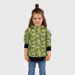 Толстовка-худи детская Gamer - камуфляж, цвет: 3D-черный — фото 2
