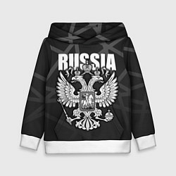 Детская толстовка Russia - герб РФ