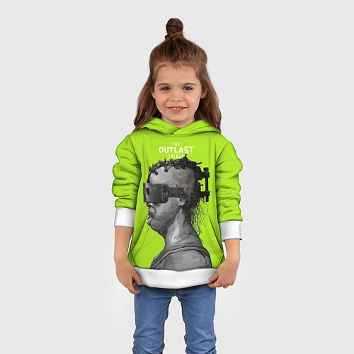 Детская толстовка The Outlast Trials / 3D-Белый – фото 4