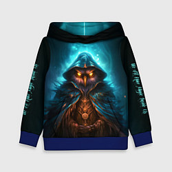 Детская толстовка Сова в колдовской мантии