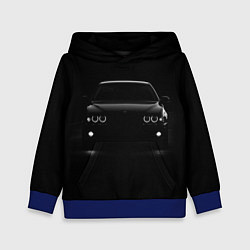 Толстовка-худи детская BMW in the dark, цвет: 3D-синий