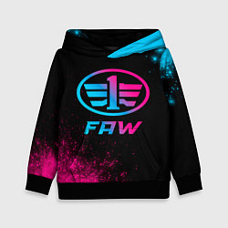 Детская толстовка FAW - neon gradient