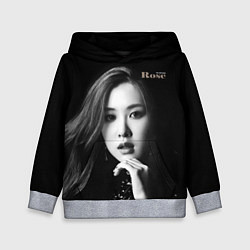 Толстовка-худи детская Blackpink Rosanna Park Chae-hyun, цвет: 3D-меланж