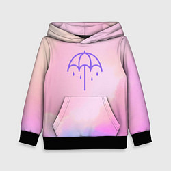 Толстовка-худи детская Bring Me The Horizon Umbrella, цвет: 3D-черный