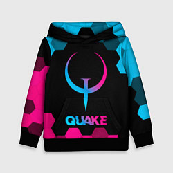 Детская толстовка Quake - neon gradient