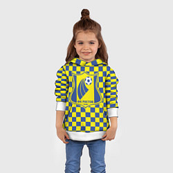 Толстовка-худи детская Ростов Футбольный Клуб, цвет: 3D-белый — фото 2