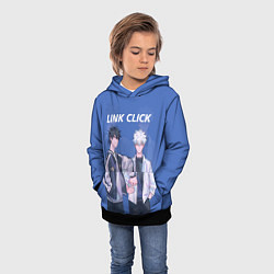 Толстовка-худи детская Гуан Лу и Сяоши Чэн - Агенты времени, цвет: 3D-черный — фото 2