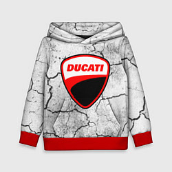 Детская толстовка Ducati - потресканная земля