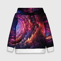 Детская толстовка Звездная космическая спираль