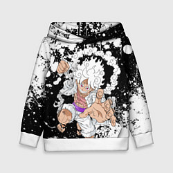 Детская толстовка Луффи из Ван Пис - Gear 5