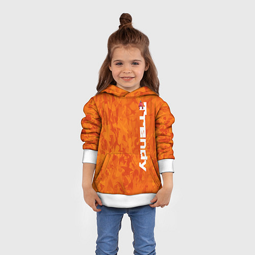 Детская толстовка Дизайн Trendy / 3D-Белый – фото 4