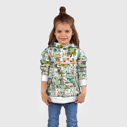 Детская толстовка NFTcity / 3D-Белый – фото 4