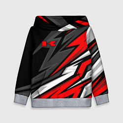 Детская толстовка Kawasaki - red uniform