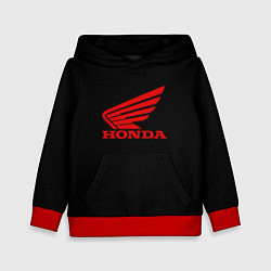 Толстовка-худи детская Honda sportcar, цвет: 3D-красный