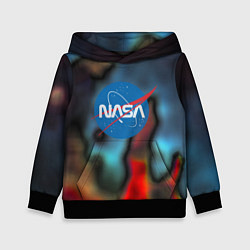 Толстовка-худи детская Nasa space star collection, цвет: 3D-черный