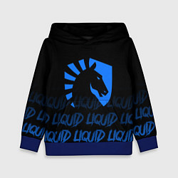 Толстовка-худи детская Team Liquid style, цвет: 3D-синий