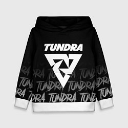 Толстовка-худи детская Tundra style, цвет: 3D-белый