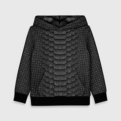 Детская толстовка Тёмная чешуя дракона