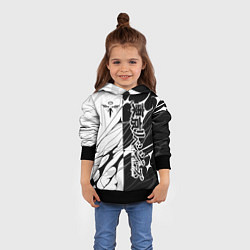 Толстовка-худи детская Токийские мстители - вальхалла, цвет: 3D-черный — фото 2