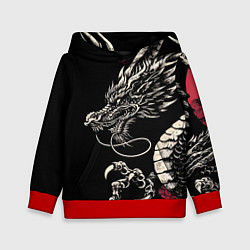 Детская толстовка Japanese dragon - irezumi - art