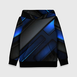 Детская толстовка Абстрактный синий фон