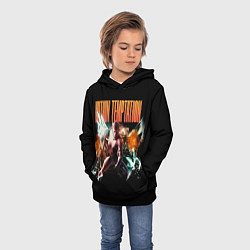 Толстовка-худи детская Within Temptation the fire within, цвет: 3D-черный — фото 2