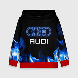 Детская толстовка Audi neon art