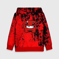 Детская толстовка Super Meat Boy краски