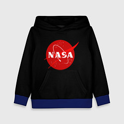 Детская толстовка NASA redlogo space usa