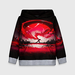 Детская толстовка Танец в последних лучах солнца