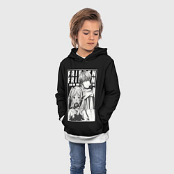 Толстовка-худи детская Frieren and Himmel, цвет: 3D-белый — фото 2