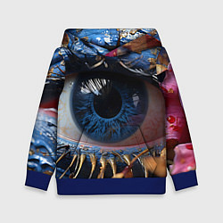 Детская толстовка Глаз с золотом