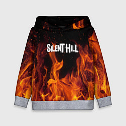 Детская толстовка Silent hill огонь