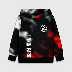 Толстовка-худи детская Linkin park flame, цвет: 3D-черный