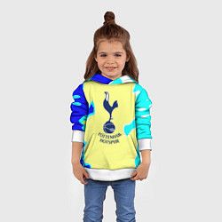Толстовка-худи детская Тоттенхэм Хотспур футбольный клуб, цвет: 3D-белый — фото 2