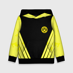 Детская толстовка Borussia geometry yellow