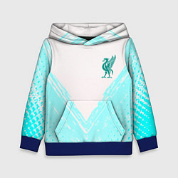 Детская толстовка Liverpool logo texture fc