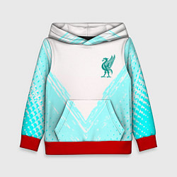 Детская толстовка Liverpool logo texture fc