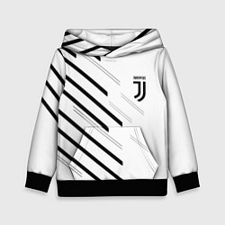 Толстовка-худи детская Juventus sport geometry, цвет: 3D-черный