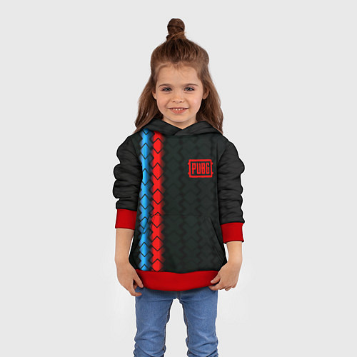 Детская толстовка ПАБГ игровая коллекция / 3D-Красный – фото 4
