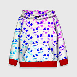 Детская толстовка Marshmello pattern neon