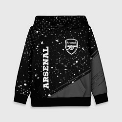 Детская толстовка Arsenal sport на темном фоне вертикально